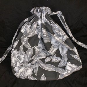 Hawaiian Pattern Cloth Square Drawstring Bag